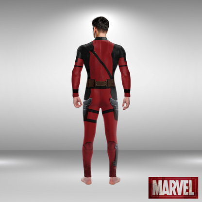 Deadpool Jumpsuit Cosplay Costume