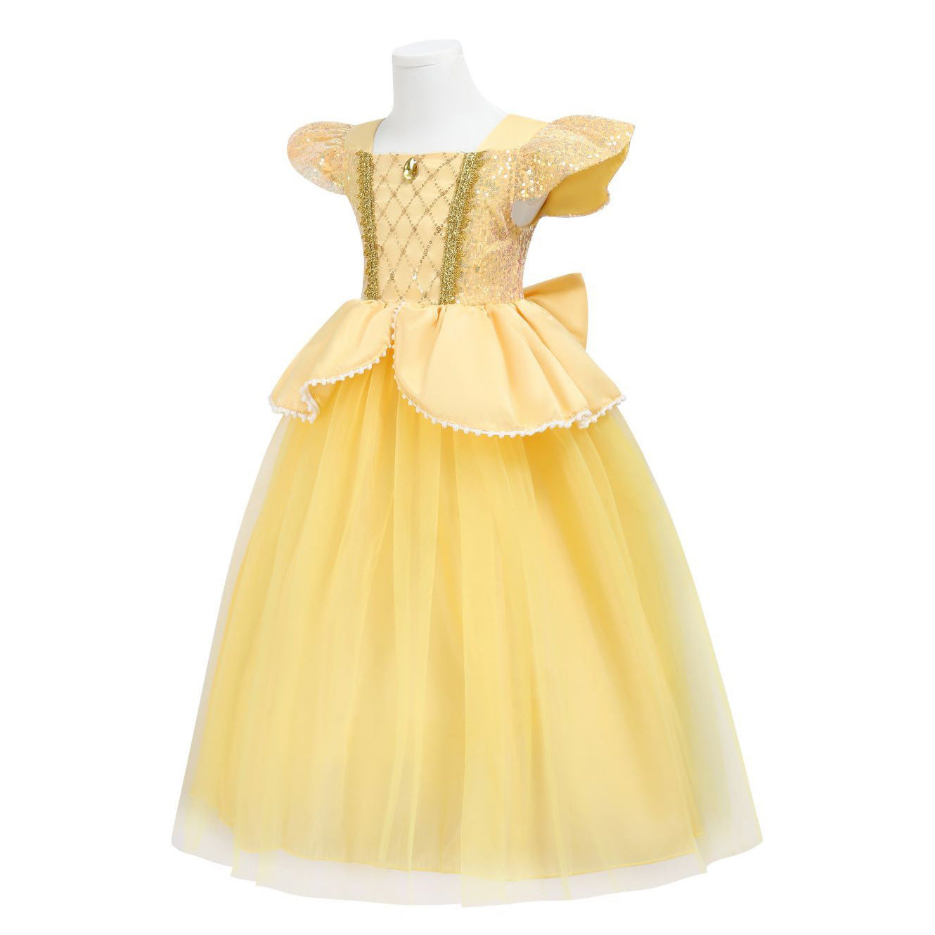 Princess Dress Beauty and The Beast Girls