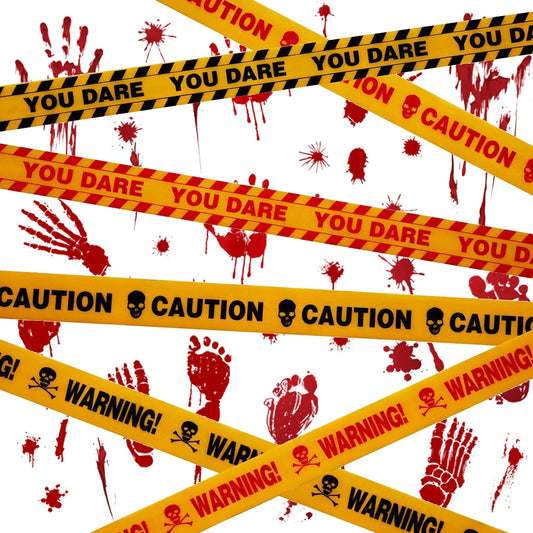 Horror Warning Tape Halloween