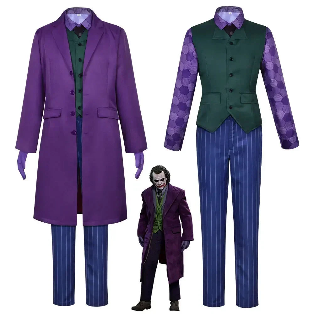 Joker Dark Knight Cosplay Costume