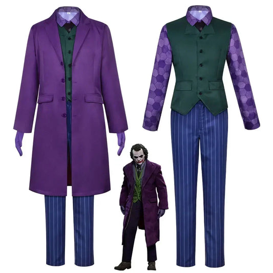 Joker Dark Knight Cosplay Costume