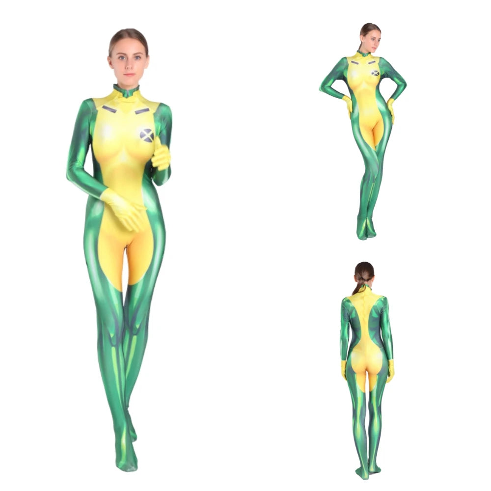 Rogue Bodysuit Cosplay Costume