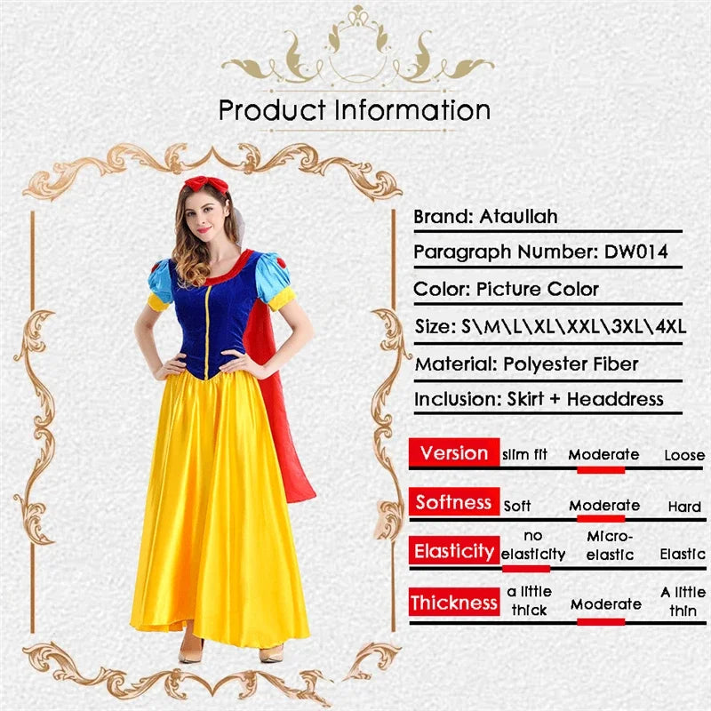 Princess Snow White Costume Adult