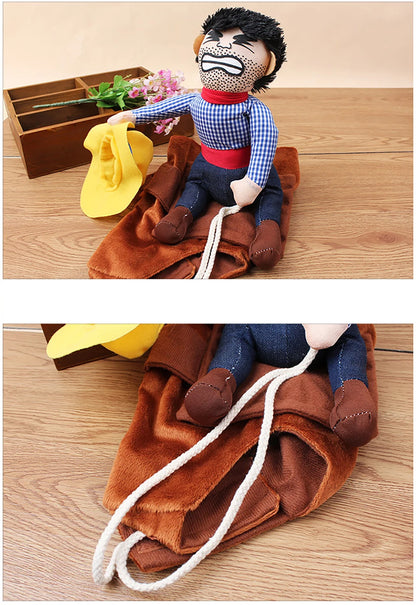 Funny Cowboy Dog Costume