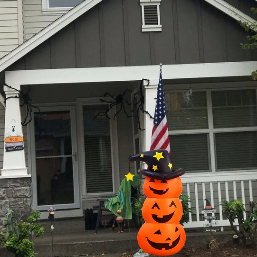 Standing Inflatable Pumpkin Ghost