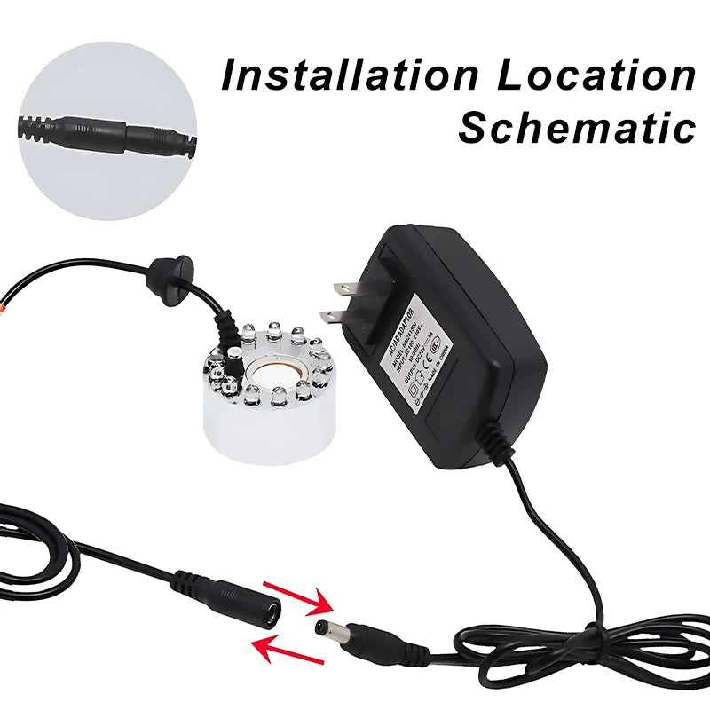 Mini Fogger and LED Machine