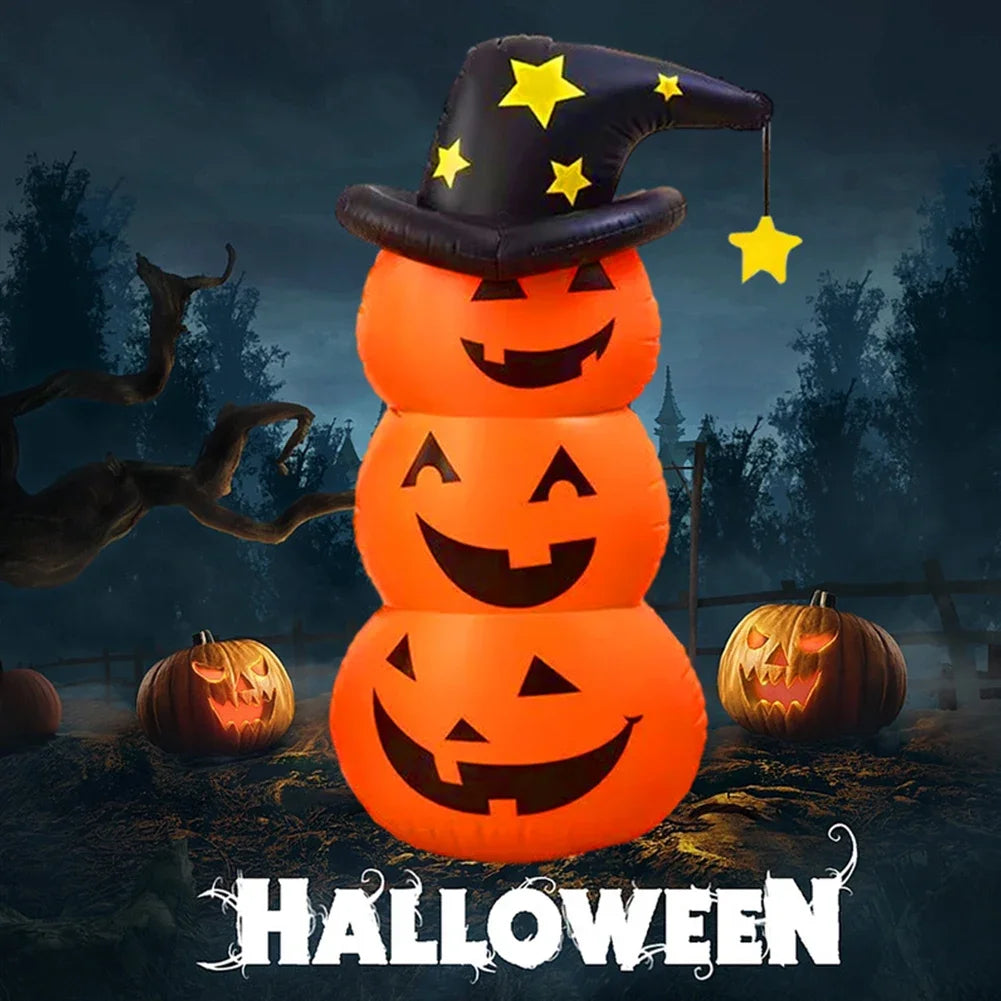 Standing Inflatable Pumpkin Ghost