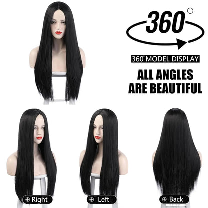 Morticia Addams Hair Costume