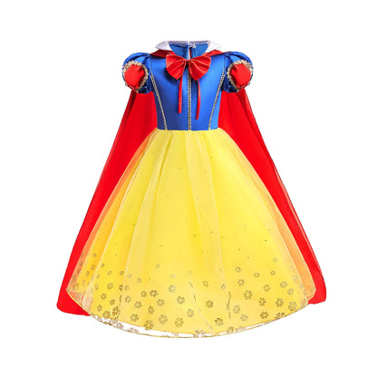 Princess Dress Snow White Girls