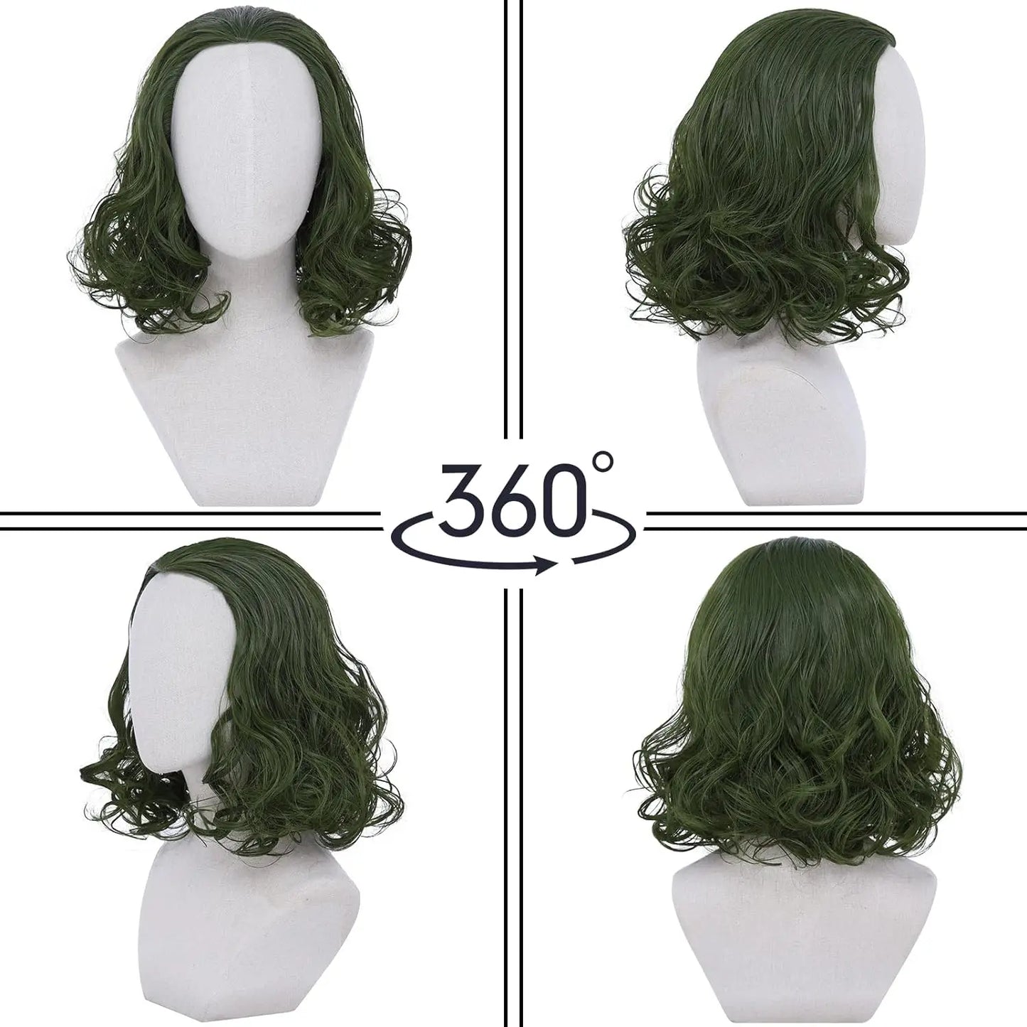 Joker Green Wig Costume