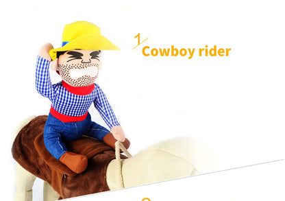 Funny Cowboy Dog Costume