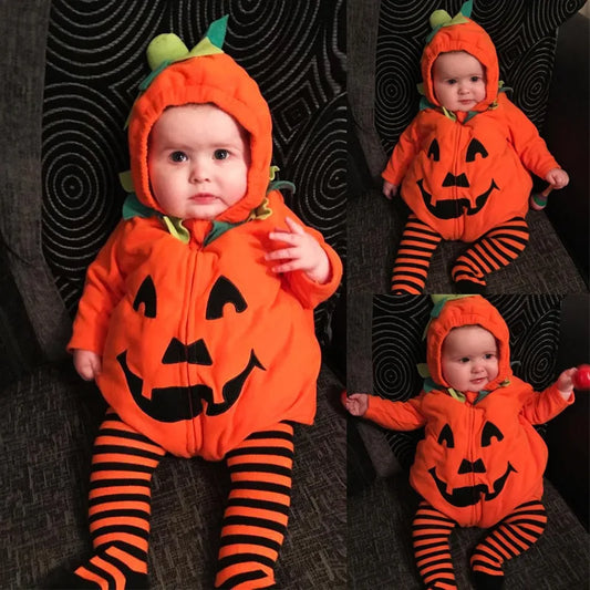 Baby Halloween Pumpkin Costume