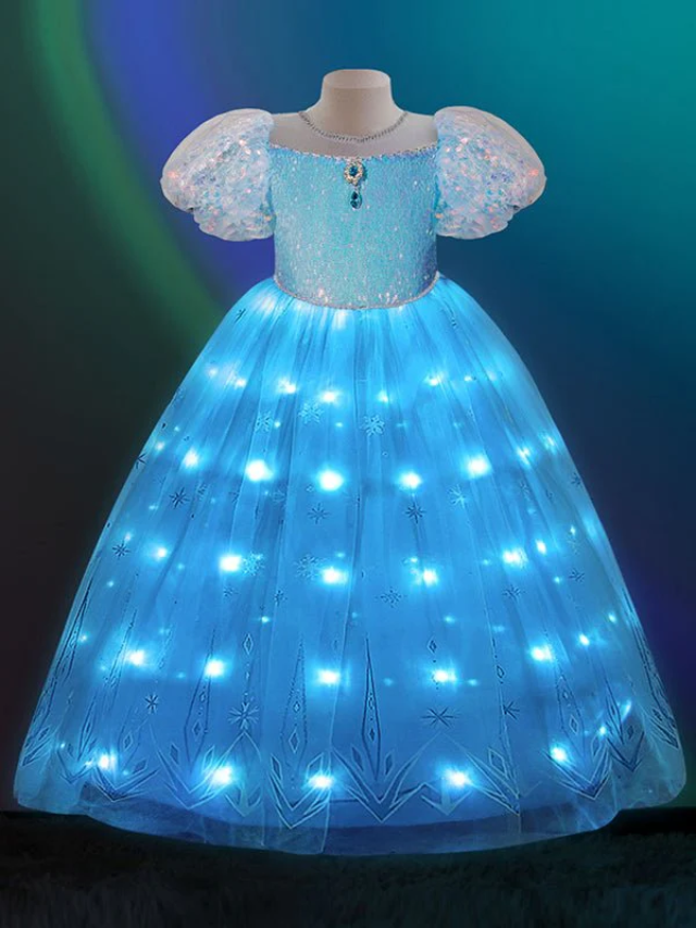 Light up Princess Elsa Costume